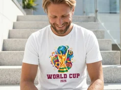 T-shirt med eget design - Fodbold-VM