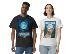 T-shirt med Eget Ulvetryk