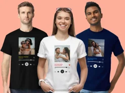 T-shirt med Foto & Sang
