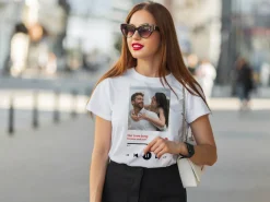 T-shirt med Foto & Sang