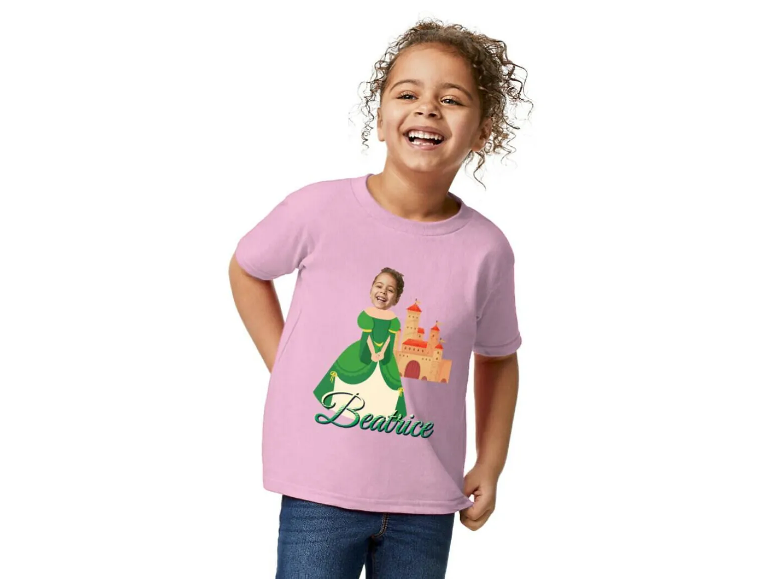 T-shirt til Børn med Foto