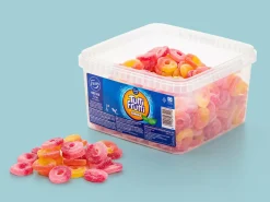 Tutti Frutti Rings Bland-selv slik i kasser 1,7 kg
