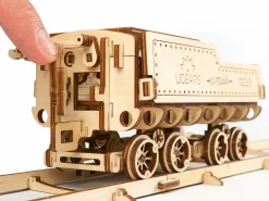 Ugears 3D-puslespil i Træ - Tog